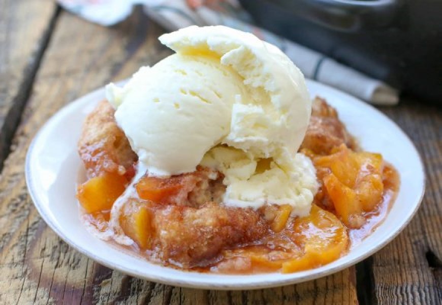 Peach Cobbler Santa Fe Farmers Market Institute