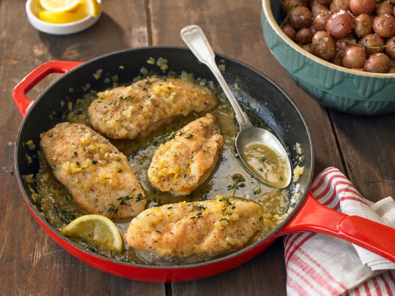 Chicken Breasts With Lemon - Santa Fe Farmers' Market Institute