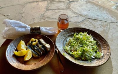 Frisée with Walnut Oil and Mustard Vinaigrette