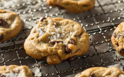 Salted Chocolate Chip Cookies